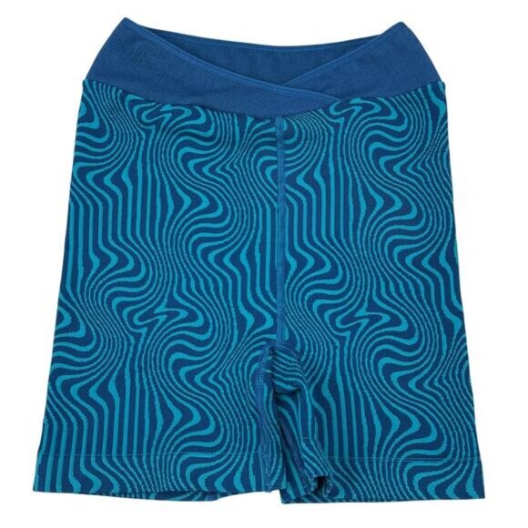 Free People Free Throw Jacquard Biker Shorts Size Small - Picture 2 of 5